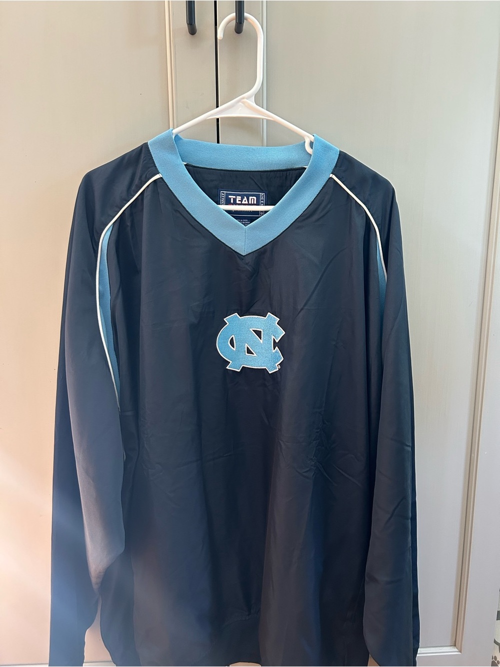 Team Athletic Navy & Light Blue Windbreaker Jacket